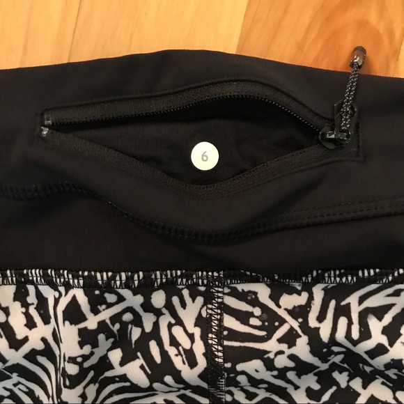 LULULEMON Run: Inspire Crop II Mini Brushed Animal - Picture 7 of 8